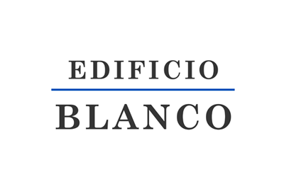 logo edificio blanco